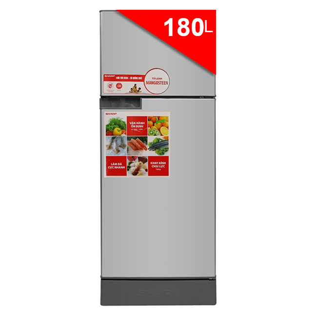 Tủ Lạnh Sharp SJ-198P-ST (165L) - Hàng chính hãng